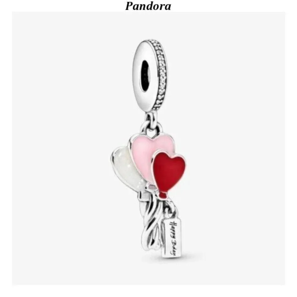 PANDORA Happy Bday Balloon Dangle Charm